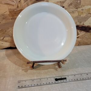 Vintage Pyrex Lime Green 8 1/2" Round Pie Plate Baking Dish